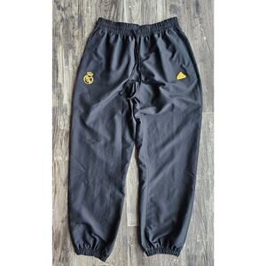 NWT- Presale SAMPLE Adidas Real Madrid Lifestyle Woven Soccer Pants Men's Sz-M